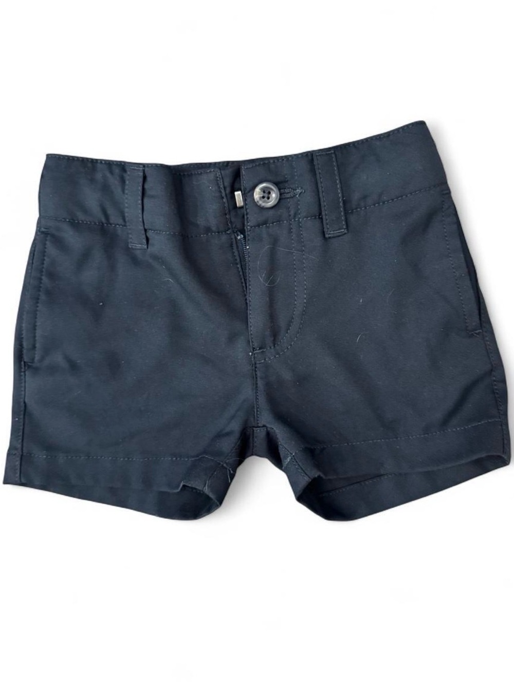 Class Club Navy Girls' Stretch Cotton Shorts